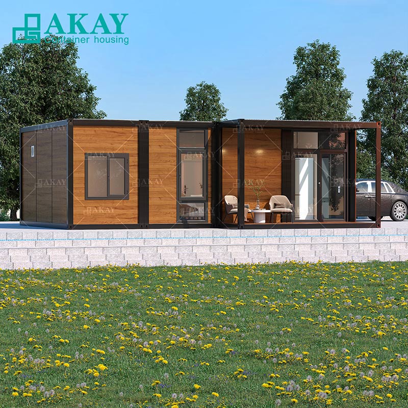 Luxurious Comfortable Three Bedroom Prefab Living Container House for Leisure Vacation Use Morern Family House Container Hotels